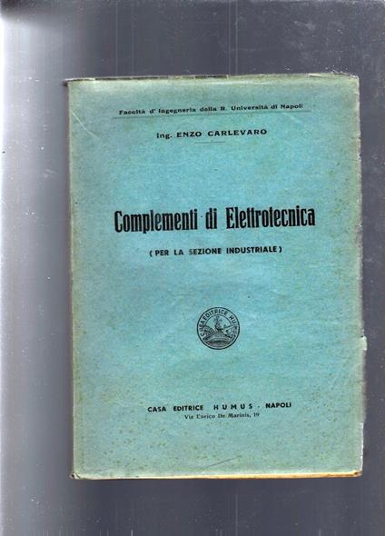 Complementi Di Elettrotecnica - copertina