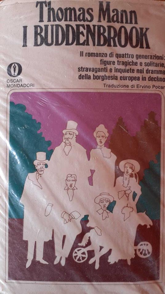 I buddenbrook - Thomas Mann - copertina