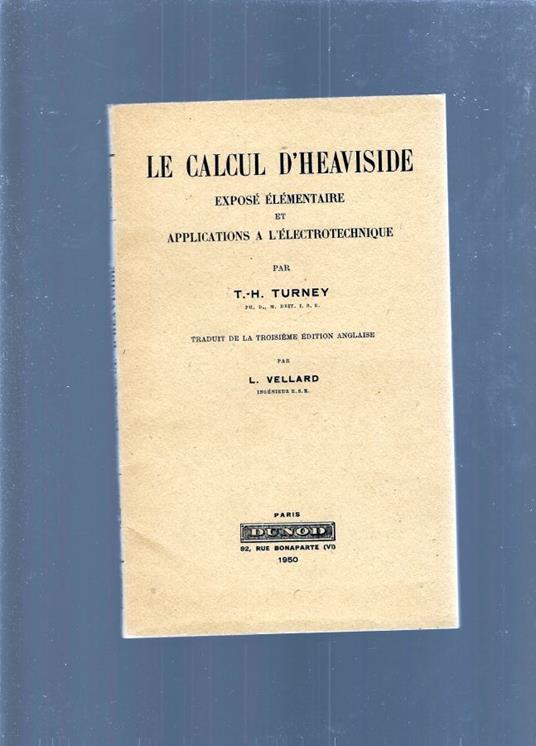 Le Calcul D'Heaviside - copertina