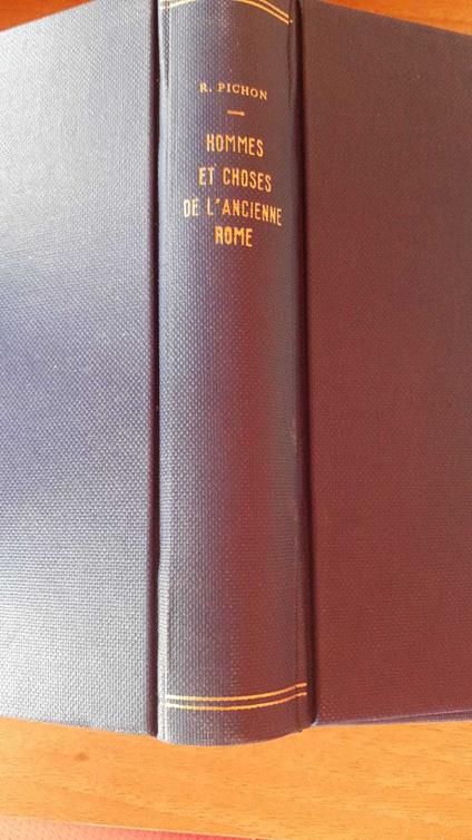 Hommes et choses de l'ancienne Rome - copertina