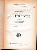 Istituzioni di Diritto Civile. Vol. 3