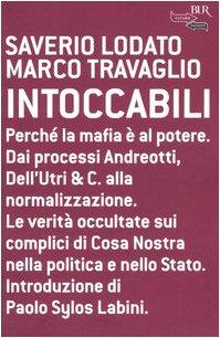 Intoccabili - Saverio Lodato - copertina
