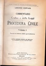 Commentario del Codice e delle Leggi di Procedura Civile, vol. 1