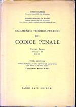Commento teorico-pratico del Codice Penale, vol. 1, art. 1-84