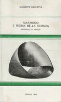 Marxismo e teoria della scienza - Giuseppe Barletta - copertina