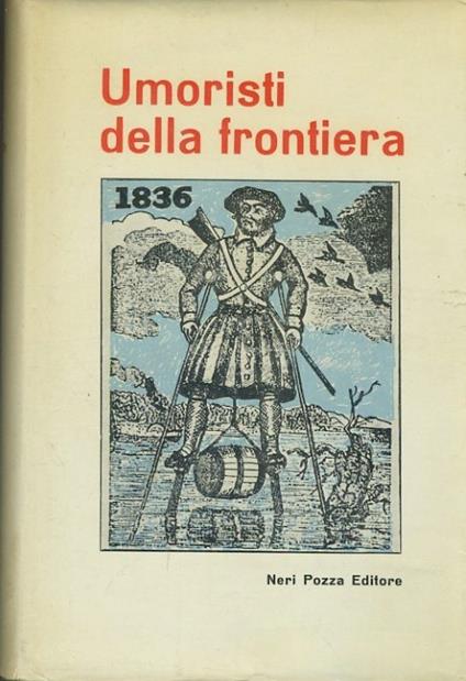 Umoristi della frontiera - Claudio Gorlier - copertina