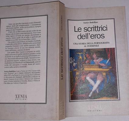 Le scrittrici dell'eros - Enrico Badellino - copertina