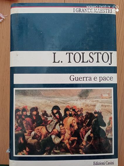 Guerra e pace - Lev Tolstoj - copertina
