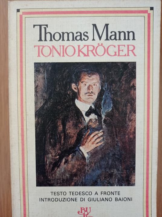 Tonio Kroger - Thomas Mann - copertina