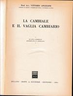 La cambiale e il vaglia cambiario