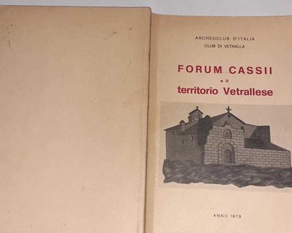 Forum Cassii e il territorio Vetrallese - copertina