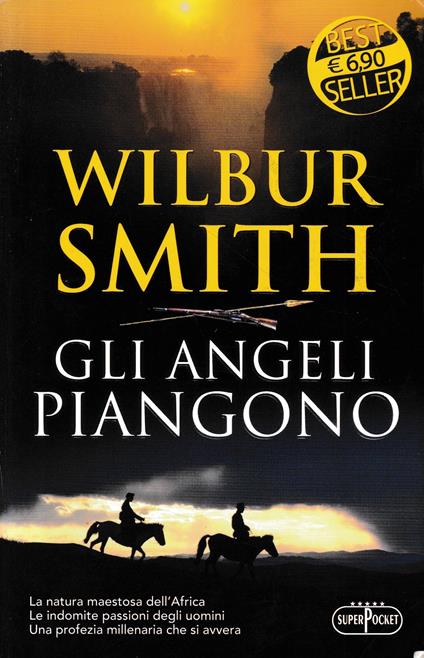 Gli angeli piangono - Wilbur Smith - copertina