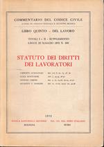 Statuto dei diritti dei lavoratori. Libro quinto