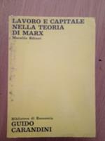 Lavoro e capitale nella teoria di Marx