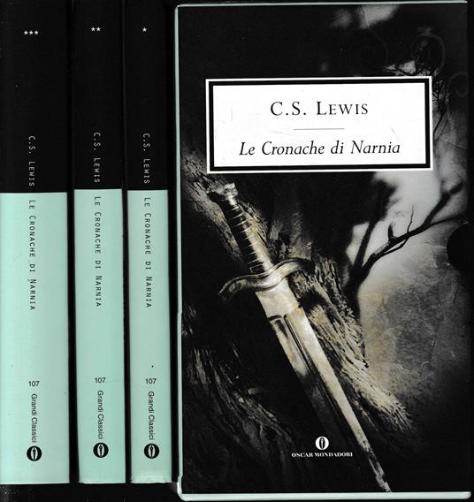 Le cronache di Narnia, tre volumi - Clive S. Lewis - copertina