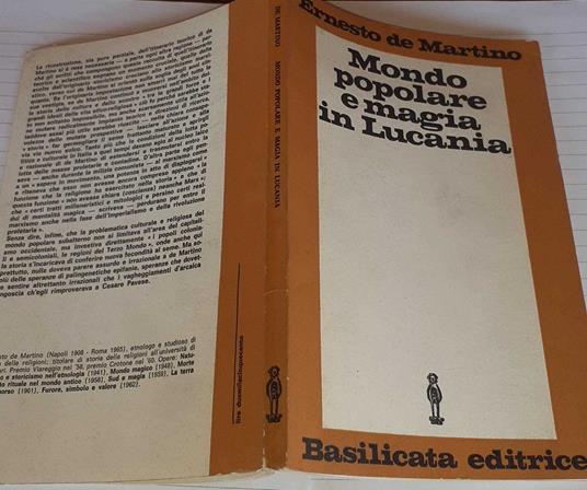 Mondo Popolare e magia in Lucania - Ernesto De Martino - copertina