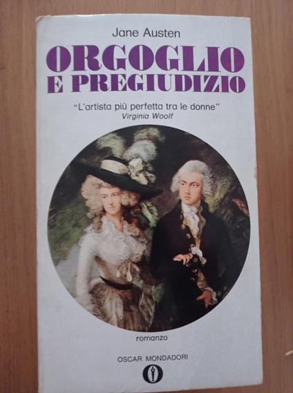 Orgoglio e pregiudizio - Jane Austen - copertina