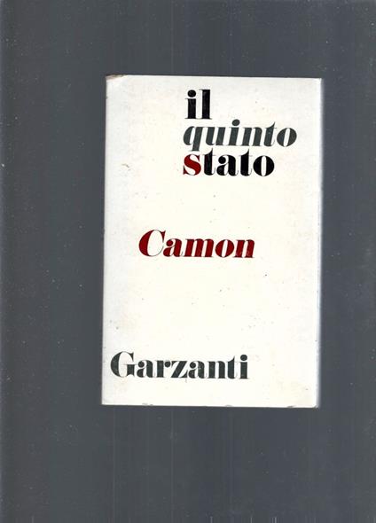 Il Quinto Stato - Ferdinando Camon - copertina