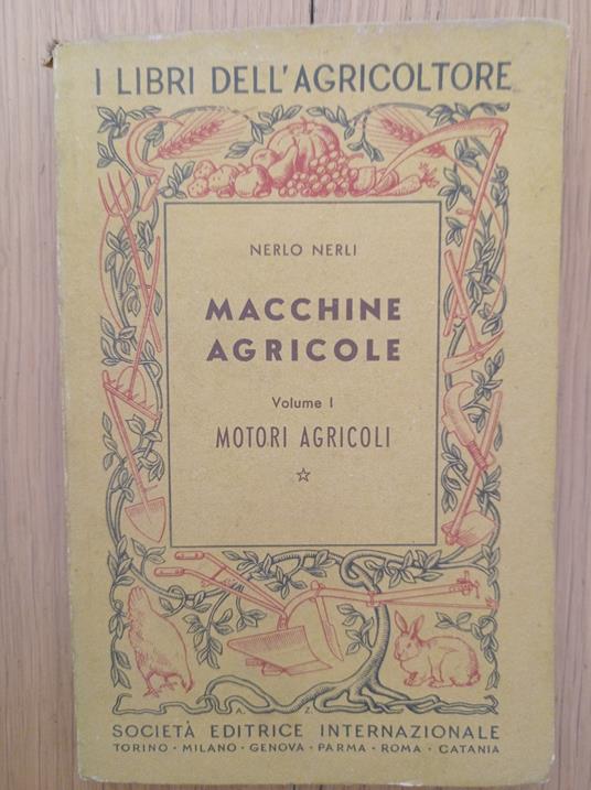 Macchine agricole Vol. 1 - Nerio Neri - copertina