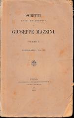 Scritti editi ed inediti di Giuseppe Mazzini, vol. X (epistolario vol. III)