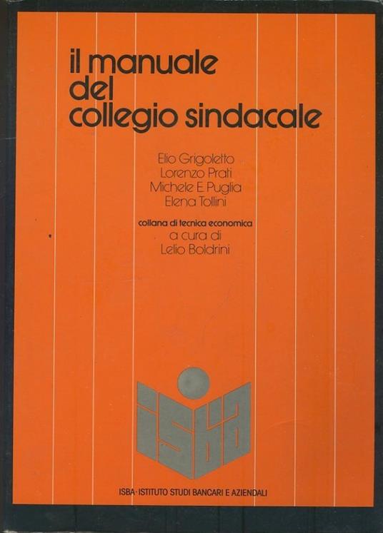 Il manuale del collegio sindacale - copertina
