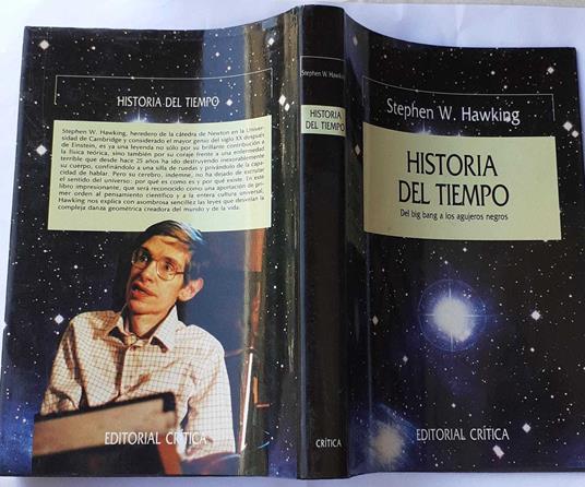 Historia Del Tiempo - Stephen Hawking - copertina