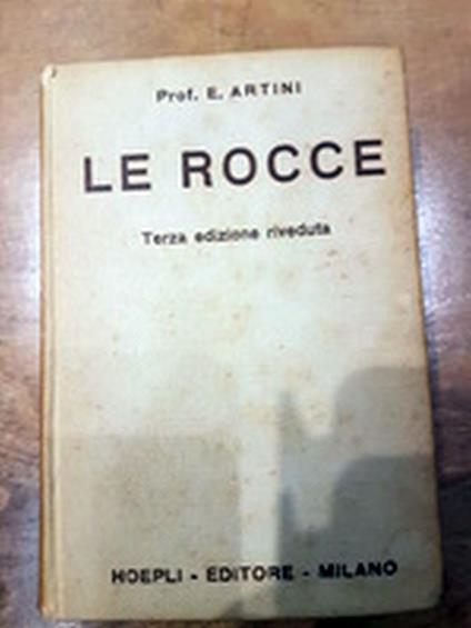 Le rocce - Ettore Artini - copertina
