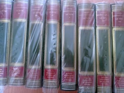 LE VITE in 9 volumi - Giorgio Vasari - copertina
