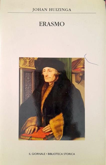 Erasmo - Johan Huizinga - copertina