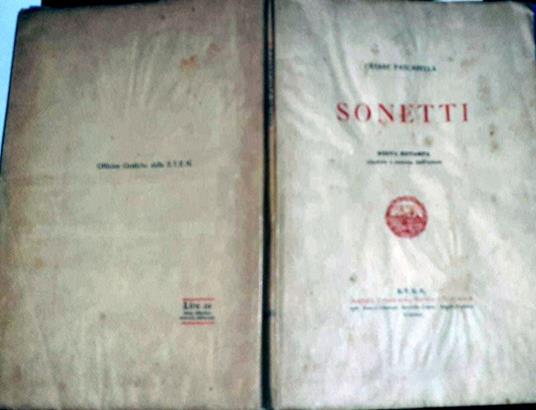 Sonetti - Cesare Pascarella - copertina