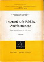 I contratti della Pubblica Amministrazione, vol. 1°