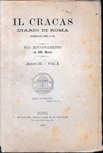Il Cracas. Diario di Roma. Vol. 1. III serie, 7 Gennaio 1894. Anno II, n. 1