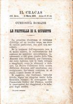Il Cracas. Diario di Roma. Vol. 1. III serie, 11 Marzo 1894, anno II, n. 10