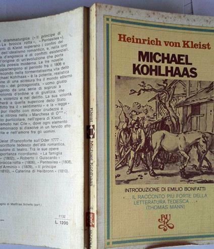 Michael Kohlhaas - Heinrich von Kleist - copertina