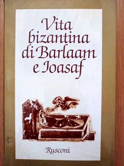 Vita bizantina di Barlaam e Joasaf - copertina