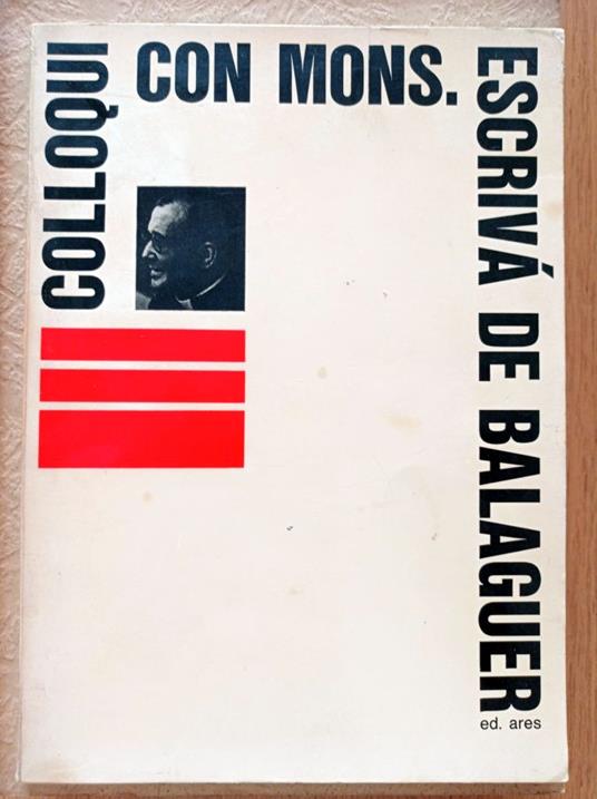 Colloqui con mons. Escrivà de Balaguer - copertina