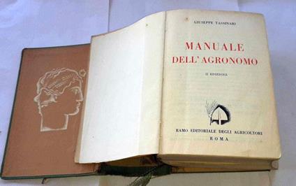 Manuale dell'agronomo - Giuseppe Tassinari - copertina