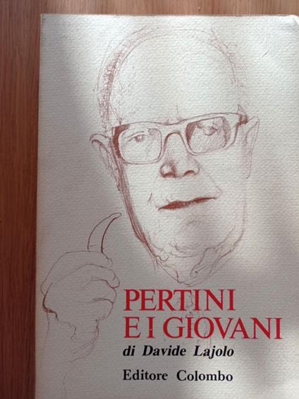 Pertini e i giovani - Davide Lajolo - copertina