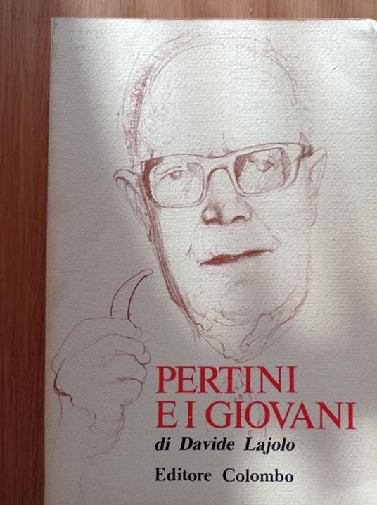Pertini e i giovani - Davide Lajolo - copertina