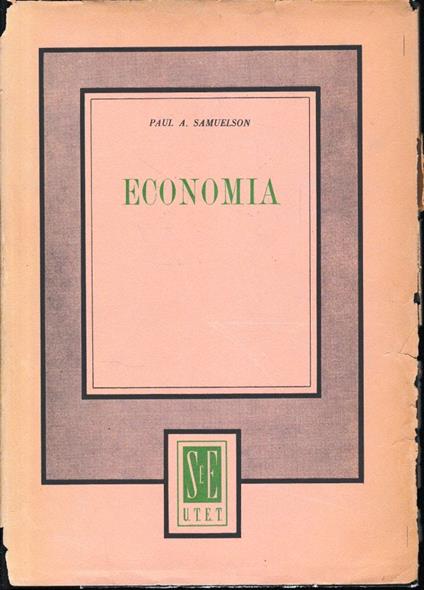 Economia - Paul A. Samuelson - copertina