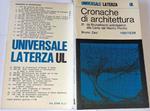 Cronache di architettura. Volume 22 (n.1229/1276)