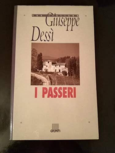 I passeri - Giuseppe Dessì - copertina