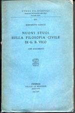 Nuovi studi sulla filosofia civile di G.B. Vico