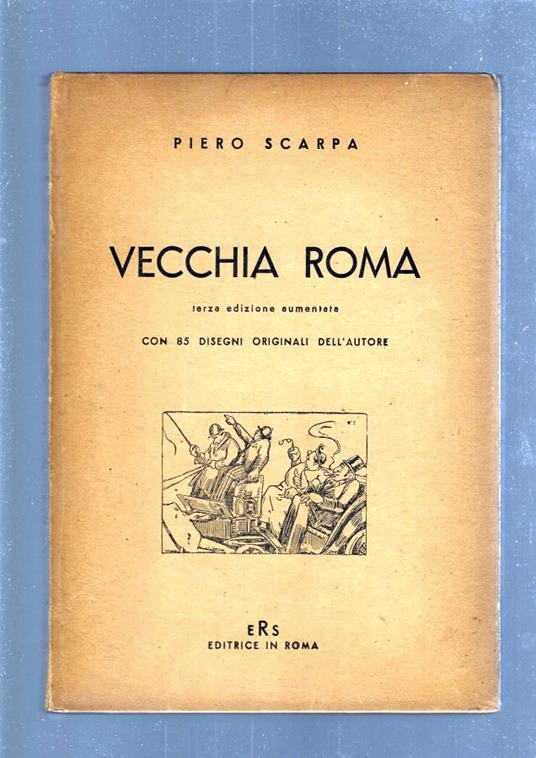 Vecchia Roma - Piero Scarpa - copertina