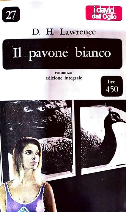 Il pavone bianco - D. H. Lawrence - copertina