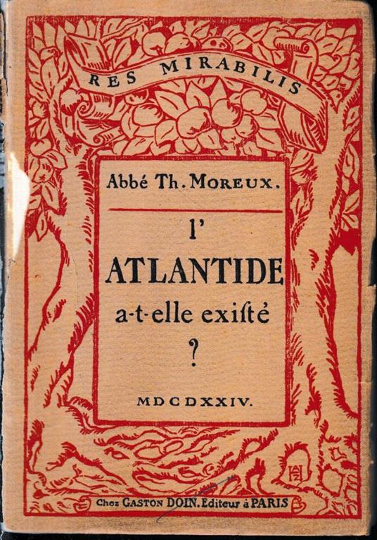 ATLANTIDE a-t-elle existé? - copertina