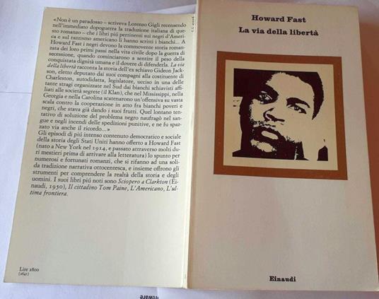 La via della liberta' - Howard Fast - copertina