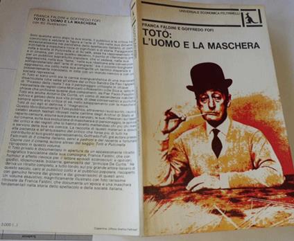 Toto': l'uomo e la maschera - copertina