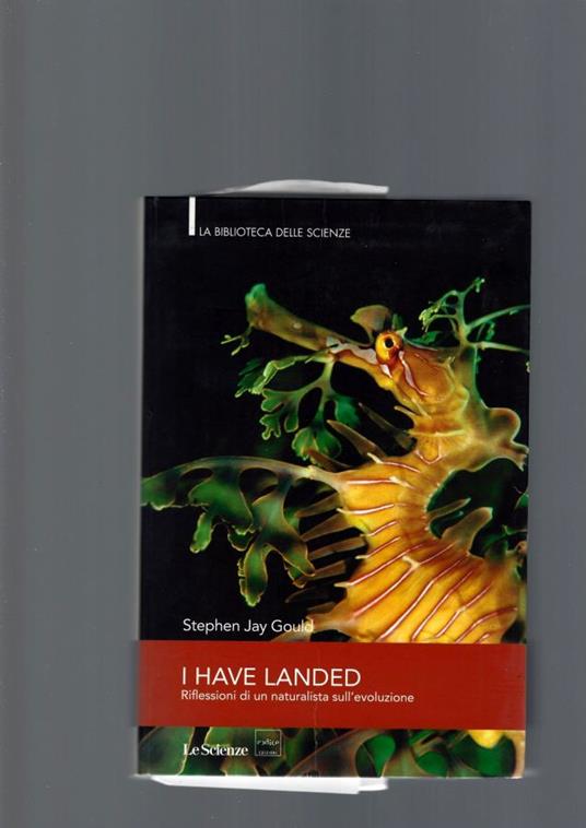 I Have Landed - Stephen Jay Gould - copertina