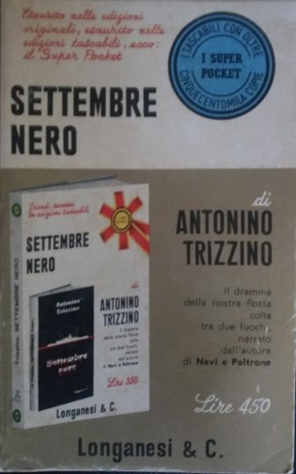 Settembre nero - Antonino Trizzino - copertina